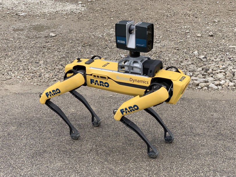 FARO LAUNCHES TREK, THE AUTOMATED 3D LASER SCANNING INTEGRATION WITH BOSTON DYNAMICS SPOT MOBILE ROBOT
